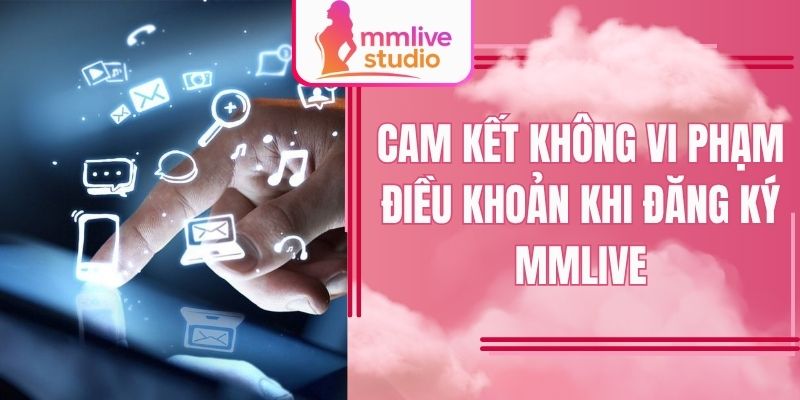 Cam kết không vi phạm điều khoản khi đăng ký MMlive